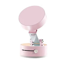 Load image into Gallery viewer, Universal Car Strong Magnetic Car Mobile Phone Holder Double-sideds Magnetic Foldable Swivel Wireless Charging Stand Auto Interior Accessories
