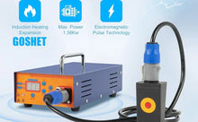 Load image into Gallery viewer, Electromagnetic Induction Dent Repair Tool, 110V Paintless Dent Removal Kit, 1.38kW Auto Body Dent Puller with Digital Display
