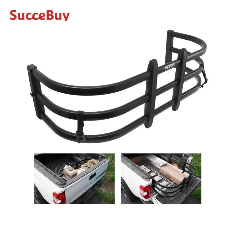 Truck Bed Extender Aluminum RetractableTailgate Extender 55.5mm-68