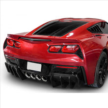 Load image into Gallery viewer, Carbon Fiber Style/Matte Black Rear Bumper Lower Spoiler Diffusers For 2014-2019 Chevrolet Corvette C7 Stingray Grand Sport
