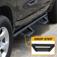 Load image into Gallery viewer, 1 Pair 4.7&quot; Inch Drop Running Boards For 2007-2019 Chevrolet Silverado Crew Cab / GMC Sierra Crew Cab 1500 2500HD 3500HD Crew Cab NO diesel

