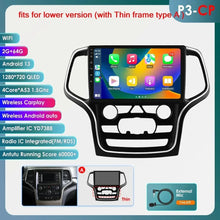 Load image into Gallery viewer, Hizpo 10.1 Wireless Carplay 4G 2Din Android 13 Car Multimedia Player Radio For 2014-2022 Jeep Grand Cherokee WK2 Video Player Autoradio GPS DSP
