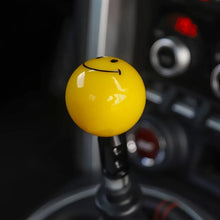 Load image into Gallery viewer, Universal Car Yellow Smiley Face Manual Gear Shift Knob, Universal Fit, 3 Installation Tools
