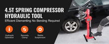Load image into Gallery viewer, Strut Spring Compressor 4.5 Ton/9920 LBS Hydraulic Jack 1 Ton Rated Compression Force Auto Strut Coil Spring Compressor
