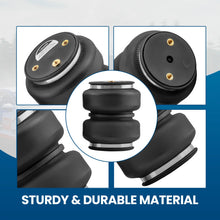 Load image into Gallery viewer, Rear Suspension Air Spring Helper Kit For 2020-2025 Chevy Silverado 2500HD/3500HD 4WD / GMC Sierra 2500HD 3500HD 4WD Pickup Fit For Puck-style 5th Wheel And Gooseneck Hitch Mounts
