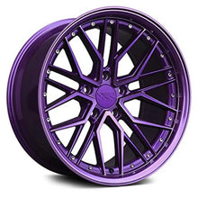 Load image into Gallery viewer, 18x8.5 5x112 35et Diamond Cut Purple Wheel for SUV Car Lightweight Alloy Rim with Sleek Finish and Durable Construction
