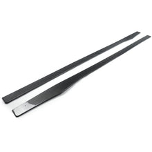 Load image into Gallery viewer, 2pcs Gloss Black AMG C63 Style Rocker Molding Extentions For 2014-2021 Mercedes Benz C Class W205 C205 A205 S205 A205 Not AMG For 2012-2018 Mercedes Benz A Class W176
