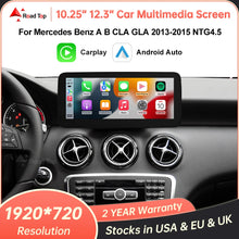 Load image into Gallery viewer, Wireless CarPlay Android Car Multimedia Player Linux Touch Screen For 2015-2016 Mercedes Benz B CLA GLA W176 W246 NTG4.5
