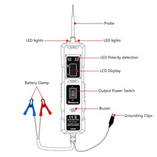 Load image into Gallery viewer, Universal 6-36-48V Automotive Electric Circuit Tester Car Electrical System Tester Voltage Power Probe Kit LED Digital Display ﻿
