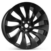 Load image into Gallery viewer, 21&quot;x9.5&quot; Inch OEM Storm Style Front Wheel Rim For 2020-2024 Tesla Model Y Rim Replacement 118822600B 560-96930 96930 Matte Dark Charcoal Metallic
