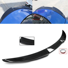 Load image into Gallery viewer, 1pc Carbon Fiber Style Rear Trunk Lid Spoiler For 2017-2022 Alfa Romeo Giulia
