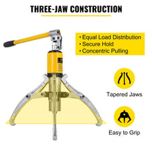 Load image into Gallery viewer, 15 Ton Hydraulic Gear Wheel Bearing Puller Separator Tool Two &amp; Three Adjustable Jaws With Portable Box For Repair Shop
