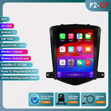 Load image into Gallery viewer, 9.7"Inch Split Screen 7862 2Din Android 13 Multimedia 4G Carplay Radio For 2008-2012 Chevrolet Cruze J300 Multimedia Video Player  GPS Navigation
