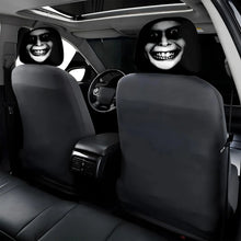 Load image into Gallery viewer, 2pcs Horror Theme Printed Pattern Car Headrest Protective Cover, Comfortable and Fashionable Car Seat Headrest Protective Cover
