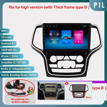 Load image into Gallery viewer, Hizpo 10.1 Wireless Carplay 4G 2Din Android 13 Car Multimedia Player Radio For 2014-2022 Jeep Grand Cherokee WK2 Video Player Autoradio GPS DSP
