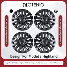 Load image into Gallery viewer, 4pcs 18&quot; Inch Wheel Cover Design For 2023-2025 Tesla Model 3 Highland Hubcaps 5 Variants
