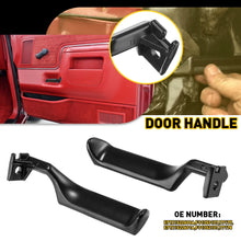 Load image into Gallery viewer, 2pcs Left+Right Black Interior Door Handles Front Or Rear Panel Pull Handle For Ford Bronco F150 F250 F350 F53 F59 F800 Truck 1987-1998
