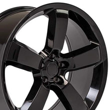 Load image into Gallery viewer, 20" Inch Gloss Black OE Wheels DG04 Rim with Charger SRT Style Design for 5x115 Bolt Pattern Ideal for HighPerformance Vehicles
