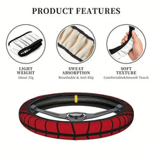 Load image into Gallery viewer, Red Spider Universal/15" Inch Steering Wheel Cover/For Men And Women/Car Additions, Red Spider Car Additions
