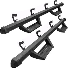 Load image into Gallery viewer, 1 Pair 4.7&quot; Inch Drop Running Boards For 2007-2019 Chevrolet Silverado Crew Cab / GMC Sierra Crew Cab 1500 2500HD 3500HD Crew Cab NO diesel
