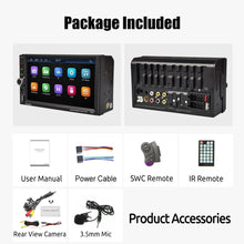 Load image into Gallery viewer, Universal Car Touch Screen 2 Din 7 Inch Wireless Apple Carplay Android Auto Car Stereo Radio AUX FM Bluetooth USB TF Link
