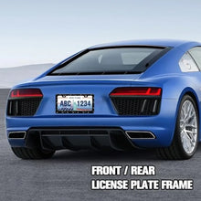 Load image into Gallery viewer, Stainless Steel Night Stars License Plate Frame Funny Starry Sky License Plate Frames Auto Parts Decoration with Screws License
