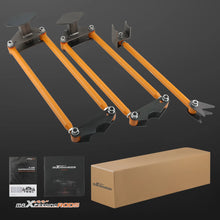Load image into Gallery viewer, Universal Rear Weld On 4-Link Suspension Lift Kit Heavy Duty 24&quot; Steel Bar For Classic Car/SUV/Lowrider/Ratrod Air Ride
