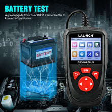 Load image into Gallery viewer, LAUNCH X431 CR3008 PLUS Car Auto OBD2 Diagnostic Tool ARM Scanner DTC Lookup Check Engine Battery Test Lifetime Free Update
