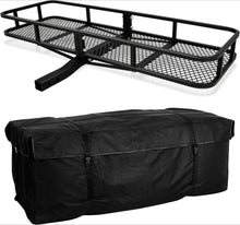 Load image into Gallery viewer, 60&quot;x20&quot;x6&quot; Inch Angled Cargo Rack Carrier with Waterproof Cargo Bag 500lbs For Camping Or Traveling, SUV, Pickup Truck or Car
