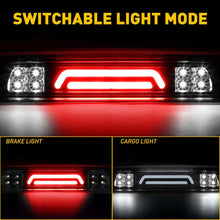 Load image into Gallery viewer, 1pc LED Smoke 3rd Third Brake Light Fit For 2007-2018 Toyota Tundra Red Brake Light White Cargo Lamp Waterproof Super Bright
