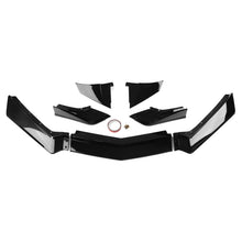 Load image into Gallery viewer, Gloss Black Front Bumper Lower Spoiler Diffuser For 2020-2024 Chevrolet Corvette C8 Z51 STG Stingray
