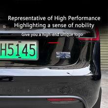 Load image into Gallery viewer, 2025 Black Aluminum Alloy Time Space Tunnel Emblem Decorative Sticker For Tesla Model 3 Highland 2024 Model Y S X Cybertruck
