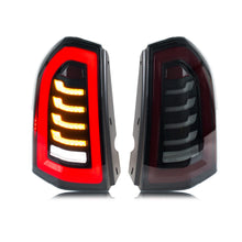 Load image into Gallery viewer, 2pcs Pair LED Tail Lights For 2011-2014 Chrysler 300 300C 300L Dynamic Signal Start-up Animation Black Rear Lamps Assembly
