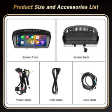 Load image into Gallery viewer, 8.8&#39;&#39; Screen Wireless RoadTop CarPlay/Android Multimedia Screen For 2005-2011 BMW Series 3 Series E90 E91 E92 E93 CCC/CIC System Multimedia Display Screen

