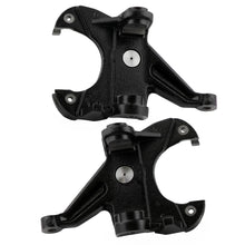 Load image into Gallery viewer, 2pcs Pair Front 2.5" Drop Spindle Lowering Kit with Rotor 1.25" For 1973-1987 Chevy C10 2WD Drop Spindles Lowering Kit w/ 1.25" Rotor
