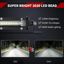 Load image into Gallery viewer, 20&quot; inch Ultra Strip LED Light Bar + 2 Pods Driving Fog Lamp Work Light For 4x4 Truck Offroad SUV ATV with 2x60W Work Light Wire Kit
