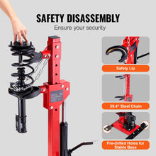 Load image into Gallery viewer, Strut Spring Compressor 4.5 Ton/9920 LBS Hydraulic Jack 1 Ton Rated Compression Force Auto Strut Coil Spring Compressor Versatile Clamping Options
