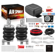 Load image into Gallery viewer, Rear Suspension Air Spring Bag Kit + Air Compressor + Controller Kit for 2021-2024 Dodge Ram 1500 4WD TRX Crew Cab Pickup

