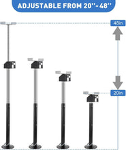 Load image into Gallery viewer, 4 Pack Adjustable RV Slide Out Supports Stabilizer Jacks, Heavy Duty Camper Stabilizer Jacks, Universal Fit, Supports up to 5000lbs, Adjustable Height from 20" to 48"
