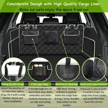 Load image into Gallery viewer, SUV Cargo Liner For Dogs, Waterproof Pet Cargo Cover Dog Seat Mat For SUVs With Bumper Flap Protector, Non-Slip, Large Size
