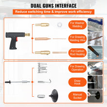 Load image into Gallery viewer, Autobody Stud Welder Dent Repair Kit 3000W 110V Spot Welder Dent Puller 7 Models Spot Welding Machine for Car Body Dent Repair
