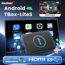 Load image into Gallery viewer, CarlinKit LiteS Android TV Box Wireless Carplay Android Auto Adapter Support Youtube Netfilx IPTV Spotify Suitable Only With Wired Carplay Or Android
