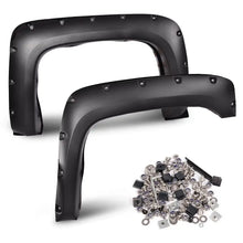 Load image into Gallery viewer, 4pcs Black Fender Flares Fit For 2007-2014 Chevy Silverado 1500 2500/3500HD Smooth/Textured
