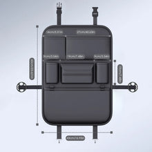 Load image into Gallery viewer, Black Universal Car Seat Back Organizer Bag Easy Install Car Interior Storage Accessories for Most Car Back Seats
