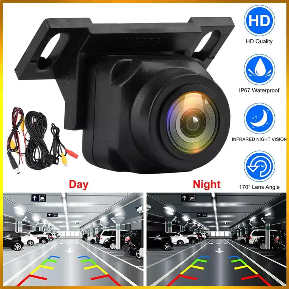 720P AHD Car Rear View Camera CVBS Night Vision Vehicle Backup Reversing Camera HD Color Image Vehicle Rear View Reverse Camera Waterproof