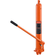 Load image into Gallery viewer, Hydraulic Long Ram Jack 3 Ton Engine Hoist Cylinder with Single Piston Pump And Clevis Base Hydraulic Ram Cylinder
