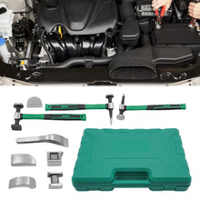 Load image into Gallery viewer, 9pcs Autobody Dent Repair Kit Hammers, Dollies, &amp; Spoon, Practical Tool with Toolbox for Repairing Car Dents and Door Dings
