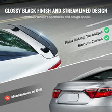 Load image into Gallery viewer, GT Wing Car Spoiler 46.3" Inch Universal Spoiler Compatible For Most Sedans And Coupes High Strength ABS Material Gloss Black
