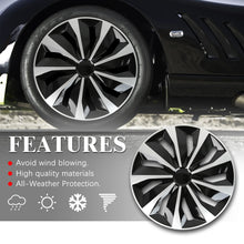 Load image into Gallery viewer, 4pcs Set Universal Car 16&quot; Inch Wheel Cover Hub Caps Replacement Wheel Covers Snap On Steel Wheels
