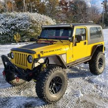 Load image into Gallery viewer, 17"x9" Inch Black Wheel with 5x4.5 and 5x114.3 Bolt Pattern For Jeep Wrangler YJ TJ Cherokee XJ Grand Cherokee ZJ 17x9 Inch
